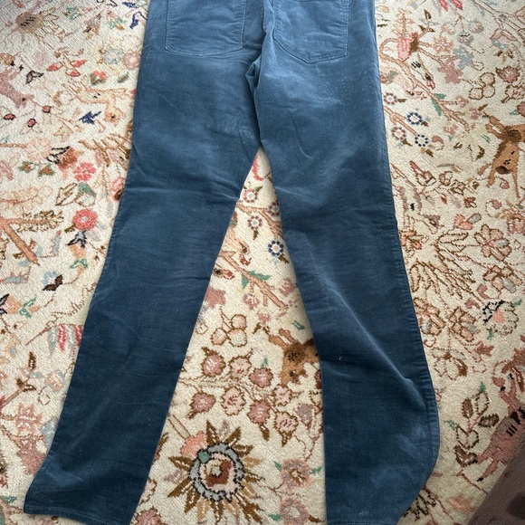 LOFT Women's Dark Blue Straight Leg Cords - Picture 2 of 3